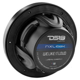 DS18 NXL-6, svart 6.5 tums marinhögtalare med LED, par