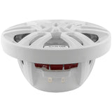 DS18 NXL-6, vita 6.5 tums marinhögtalare med LED, par