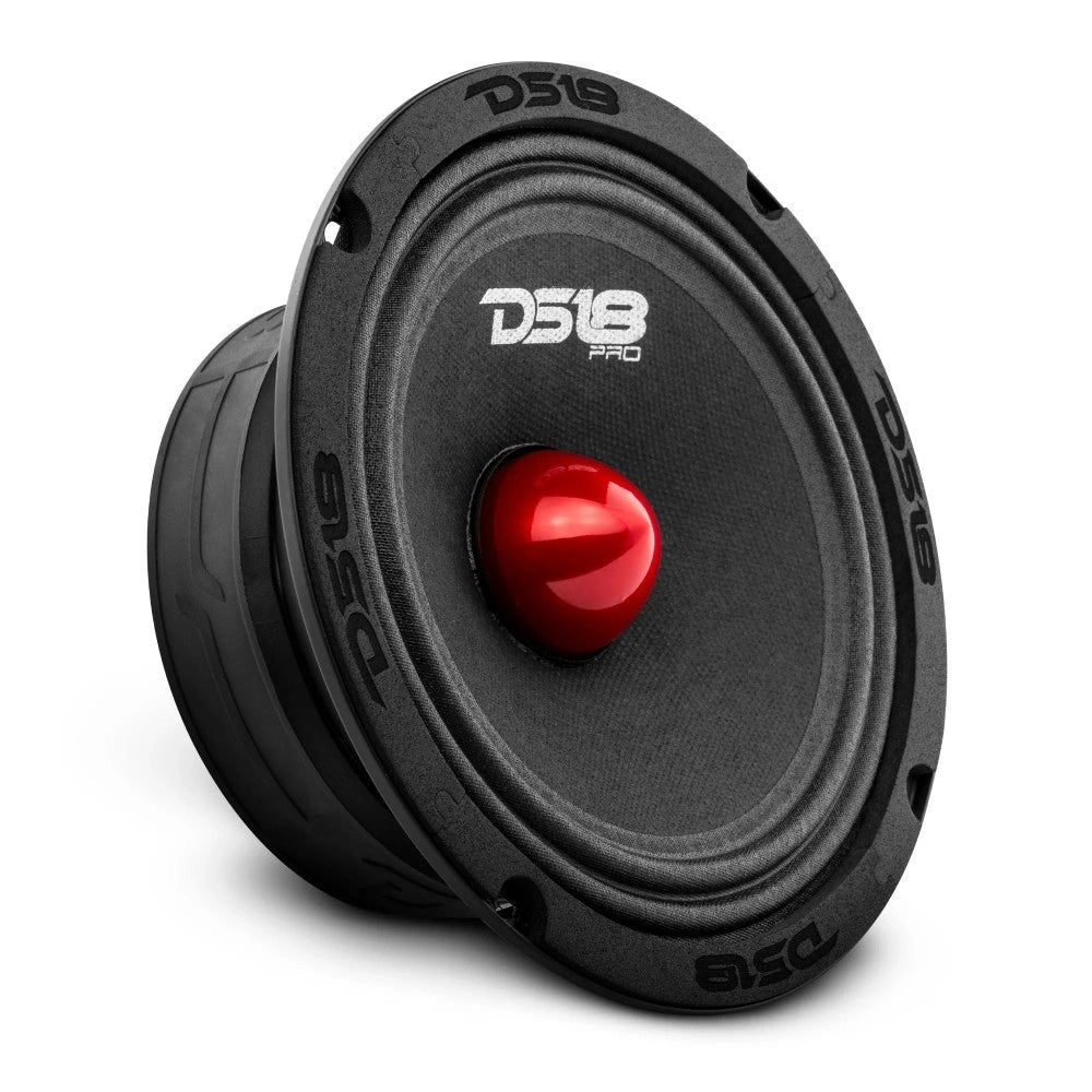 DS18 PRO-GM6.4B 8x6.5" Amp kit, Maxat raggarpaket