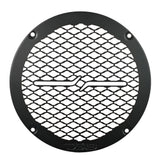 DS18 PRO-GRILL6MS/BK, slimmat 6.5 tums högtalargaller i metall, svart