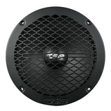 DS18 PRO-GRILL6MS/BK, slimmat 6.5 tums högtalargaller i metall, svart