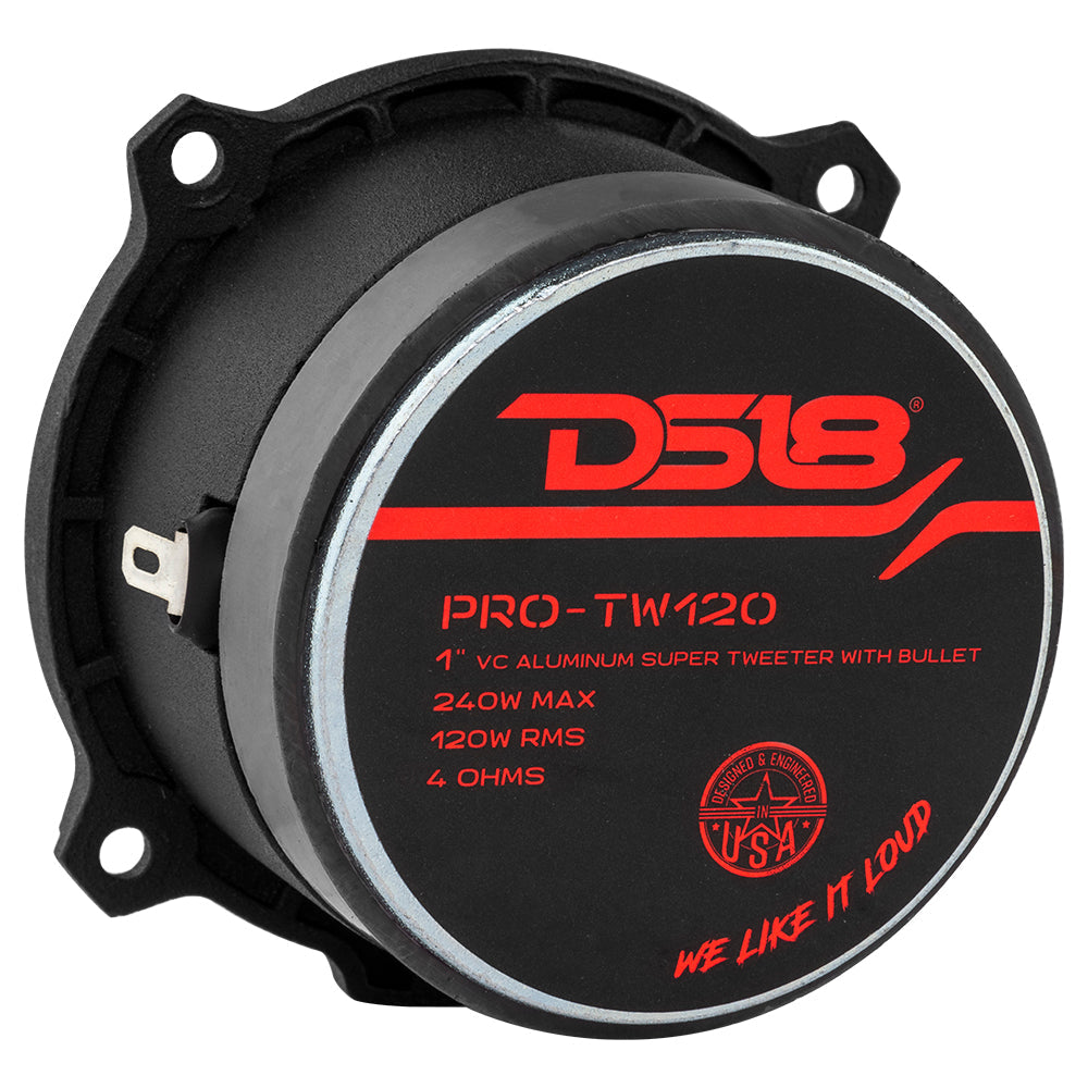 DS18 PRO-TW120B, silver SPL-diskant, par