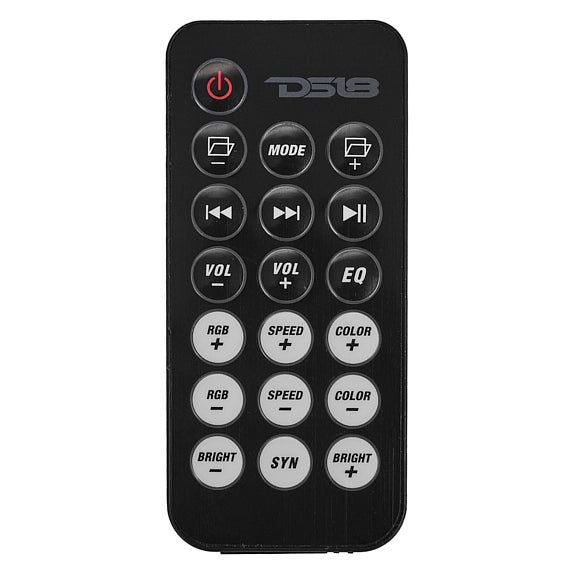 DS18 SB37BTXRGB, 37tum vädertålig soundbar med Bluetooth, USB och RGB