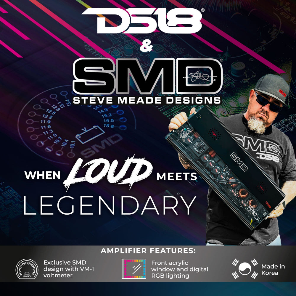 DS18 SMD-8500.1D, monoblock - Steve Meade Designs