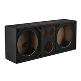 DS18 VOC12PRO, tom 2x12-tums midbaslåda