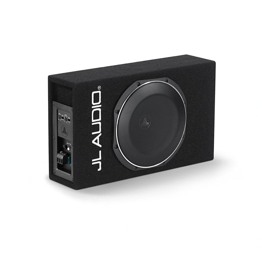 JL Audio ACS110LG-TW1, aktiv 10-tums PowerWedge+ baslåda