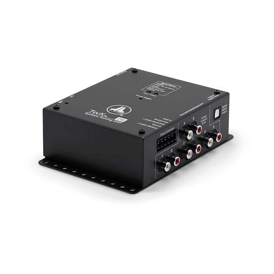 JL Audio TwK-D8, 8-kanalig DSP (digital ingång)