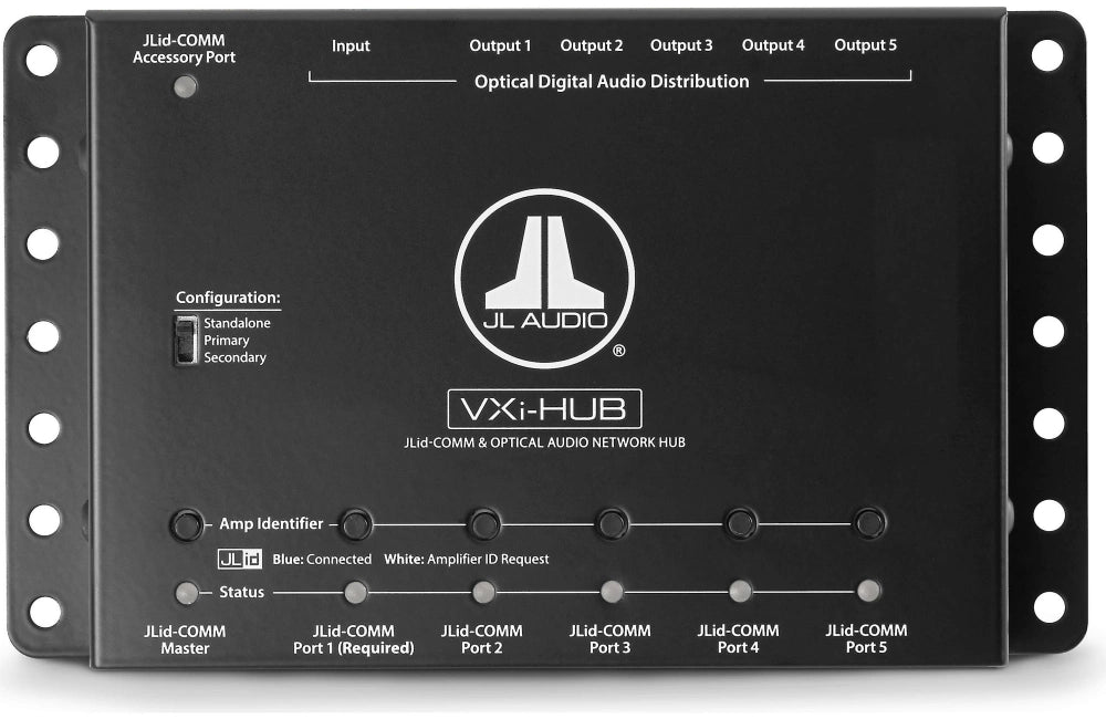 JL Audio VXi-HUB, nätverkshubb för flera VXi-slutsteg