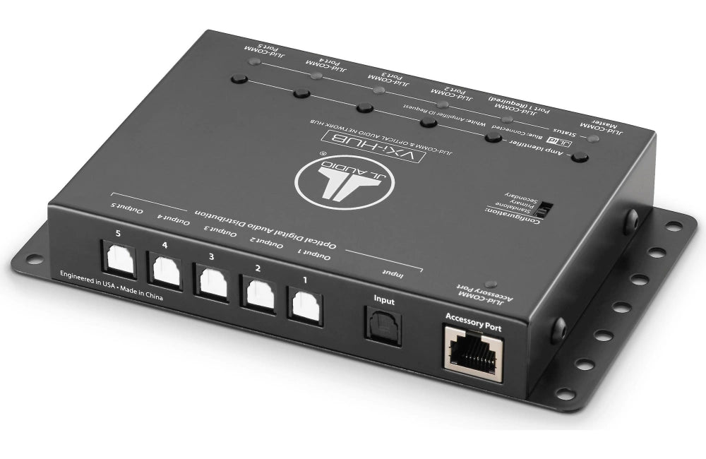 JL Audio VXi-HUB, nätverkshubb för flera VXi-slutsteg