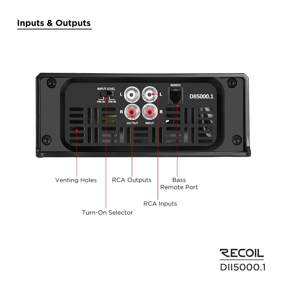 Recoil DII 5000.1, monoblock