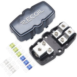 Recoil MFH12 Mini-ANL säkringshållare 1x50mm² till 2x20mm²