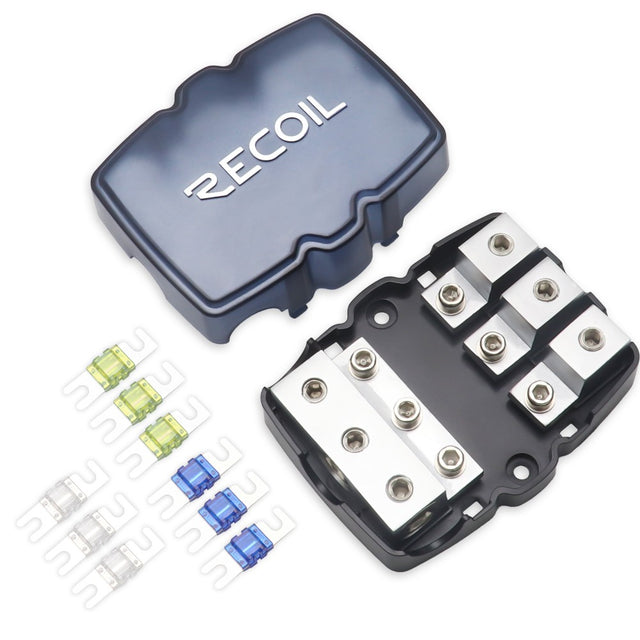 Recoil MFH13 Mini-ANL säkringshållare 3x50mm² till 3x20mm²