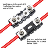 Recoil MFHA-2 ANL/Mini-ANL säkringshållare 2x50mm²