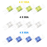 Recoil MPG4 Mini-ANL säkringshållare + jordblock 2x50mm² till 4x20mm²