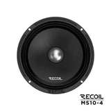 Recoil MS10-4, 10" SPL-midbas/mellanregister