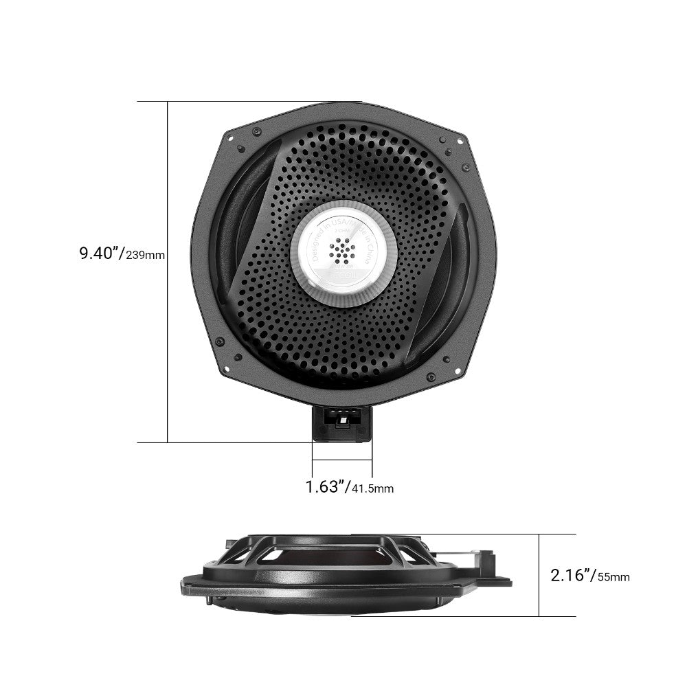 Recoil RBMW-8W, 8" undersätesbas (2 ohm) till BMW