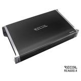 Recoil REA600.4, fyrkanaligt slutsteg