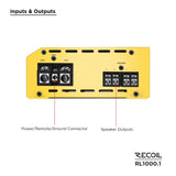 Recoil RL1000.1, monoblock