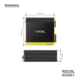 Recoil RL1000.1, monoblock