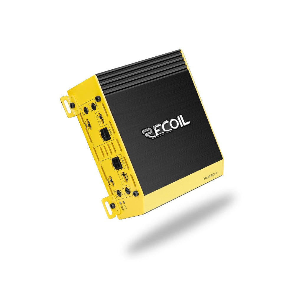 Recoil RL880.4, fyrkanaligt slutsteg