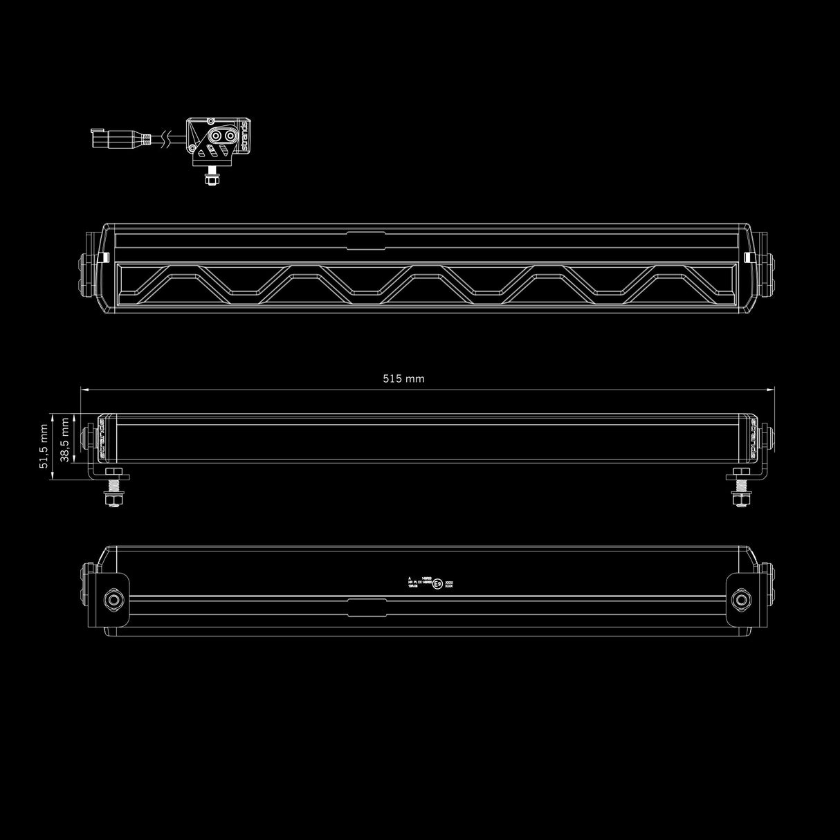 Strands Firefly LED-ramp 20"