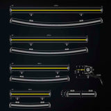 Strands Lighting Division SIBERIA XP DRC LED BAR 22″