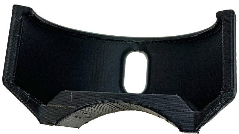 3D printad snusdosehållare (70x24mm) för montering på gaffelben mc (buntband).