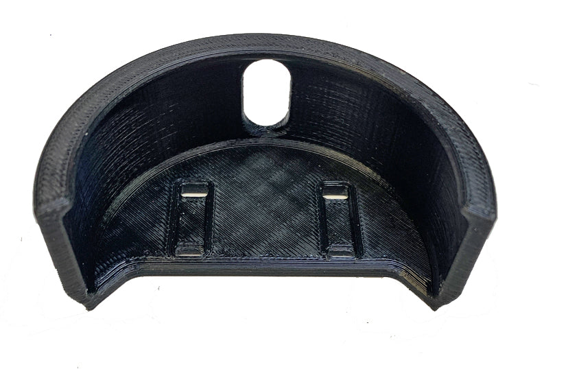 3D printad snusdosehållare slim (66x20mm) för platt montering (buntband).