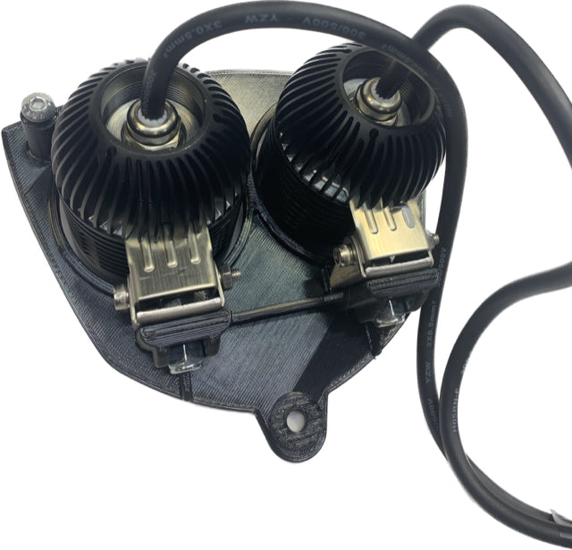 Lampfäste GASGAS 2021-2023, 80w med 2st NIZLED R40DRL