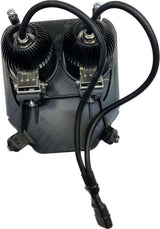 Dubbel lampfäste 80w Husqvarna 2017-2019, NIZLED R40DRL kallvit