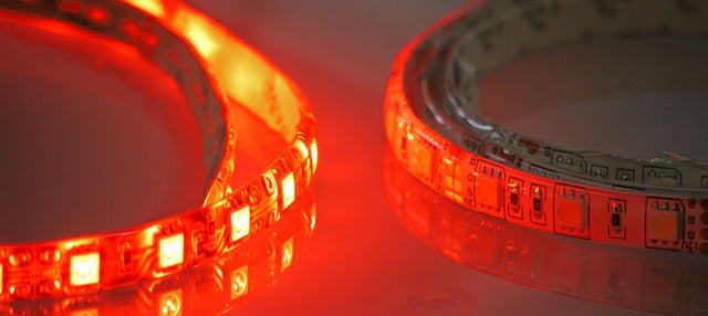 LED tape Röd 24volt rulle 5 meter