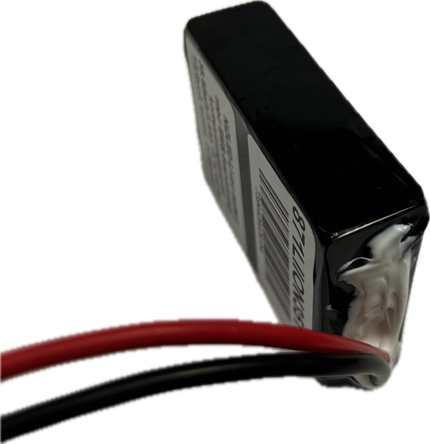 Li-ion batteri 12,6v (11,1) volt 3,5Ah med BMS, (batteri till E30 (E30F) lampan)