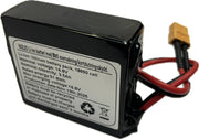 Li-ion batteri 14,8v (16,8) volt 3,5Ah med BMS, (batteri till E406k/E405k (E40F) lampan)