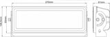 Nizled 140grader bredd LED Light 70W
