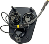 Trippelljus kallvit 120w Triumph 2024-, vit dekal, 3xE406k NIZLED