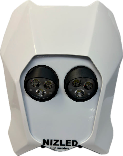 Dubbelljus kallvit 70w Triumph 2024-, vit, 2xE306k NIZLED