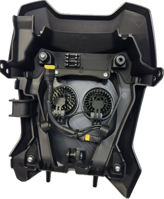 Dubbelljus varmvit 80w Triumph 2024-, vit, 2xE405k NIZLED