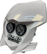 Dubbel lampkåpa varmvit 80w, Yamaha WR 2019-2026, vit, 2xE405K