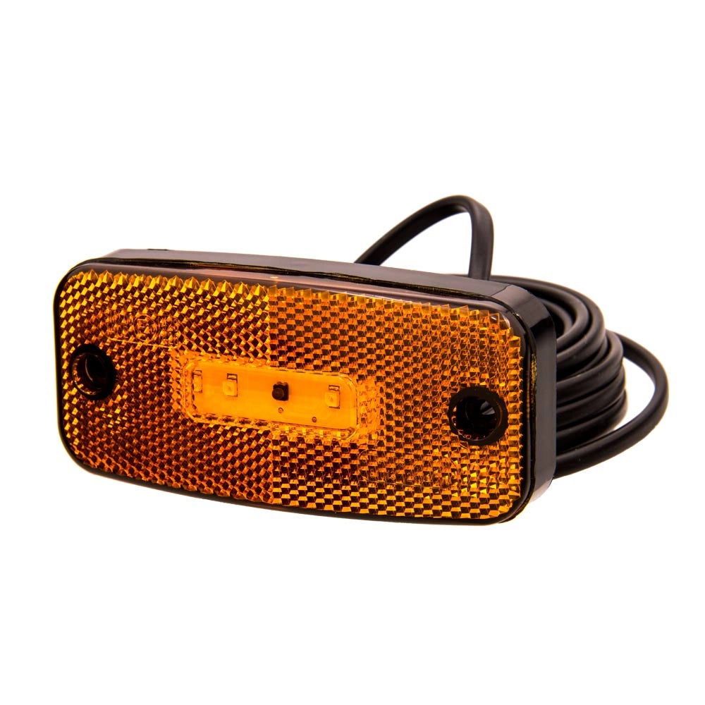 Strands Sidomark.Sld Orange,5LED 12-24V E-Märkt