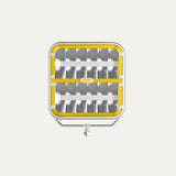 OZZ SQR 9″ LED Extraljus Vit