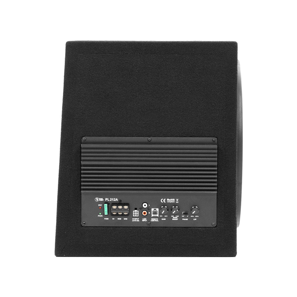 Bass Habit Play PL212A, prisvärd 2x12tums aktiv baslåda