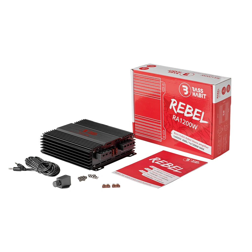 Bass Habit Rebel RA1200W med Tershine Purify