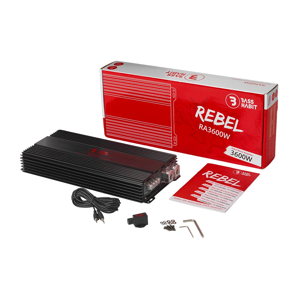 Bass Habit Rebel RA3600W, monoblock