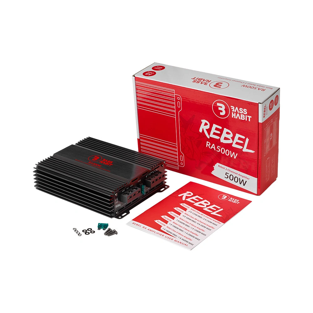 Bass Habit Rebel RA500W med Tershine Purify