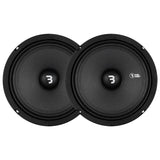 8-Pack Bass Habit SP165M med steg och Tershine Purify S+