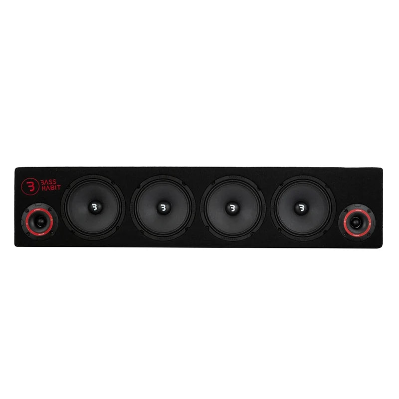 Bass Habit PL212 raggarpaket med SPL64 och slutsteg, Tufft raggarpaket