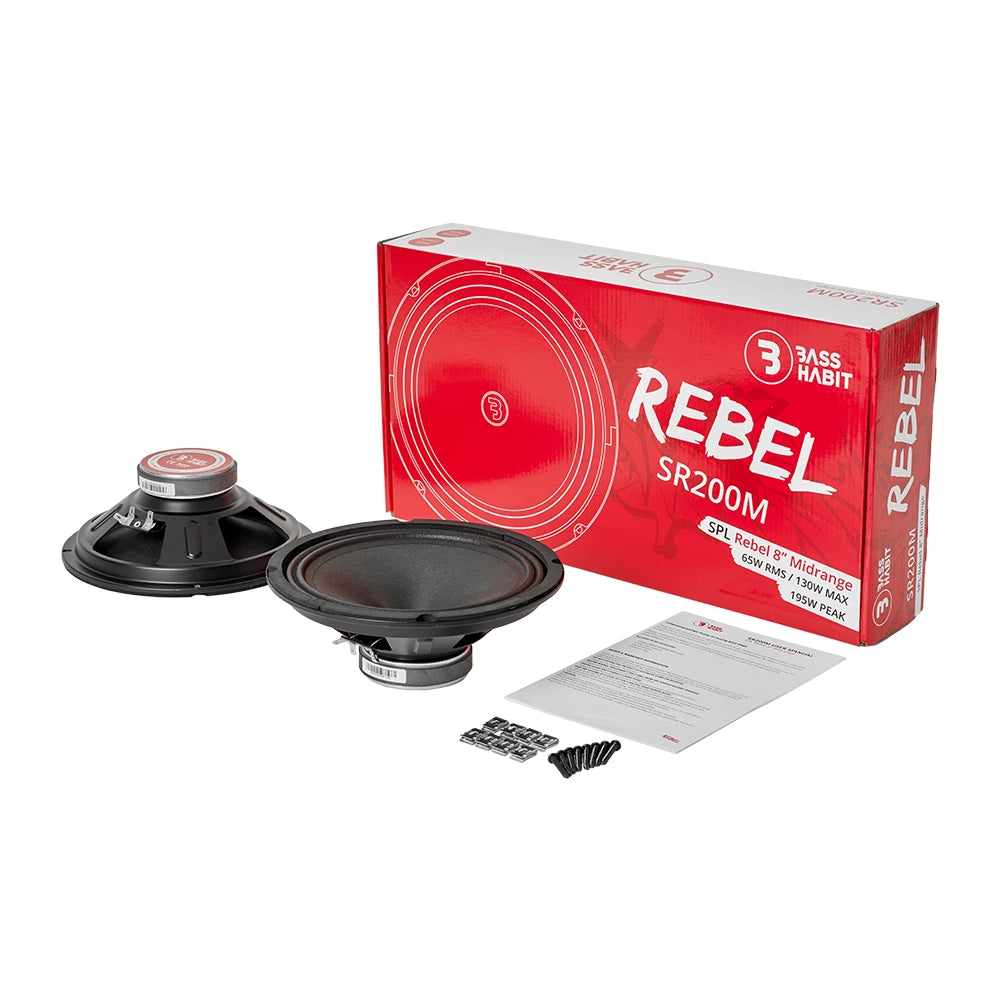 Bass Habit Rebel SR200M Amp pack