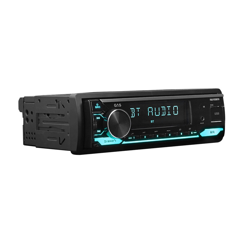 GAS MAD M130-BTN bilstereo med Bluetooth, DSP och 3 par lågnivå