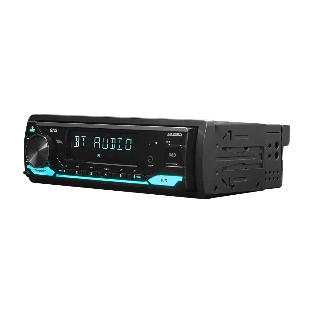 GAS MAD M130-BTN bilstereo med Bluetooth, DSP och 3 par lågnivå