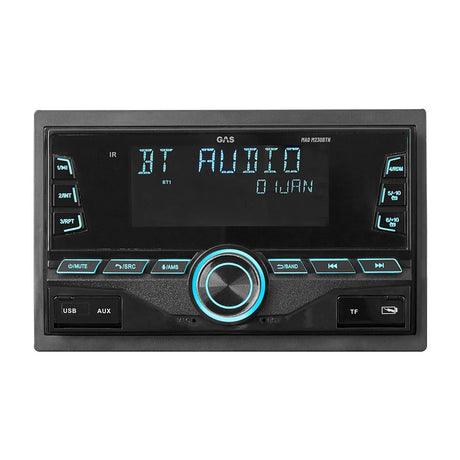 GAS MAD M230-BTN dubbel-DIN med Bluetooth, DSP och 3 par lågnivå